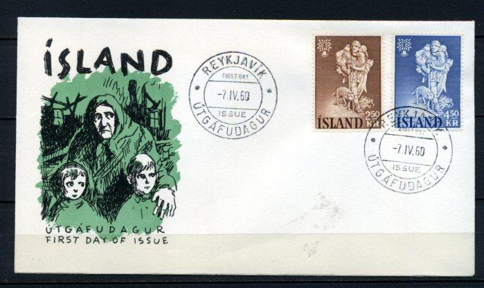 İZLANDA FDC 1960 MÜLTECİLER YILI SÜPER (100515) 1