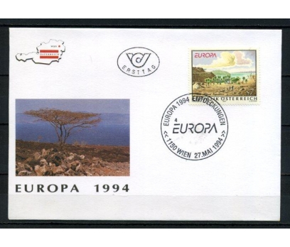 AVUSTURYA FDC 1994 EUROPA CEPT SÜPER (100515)