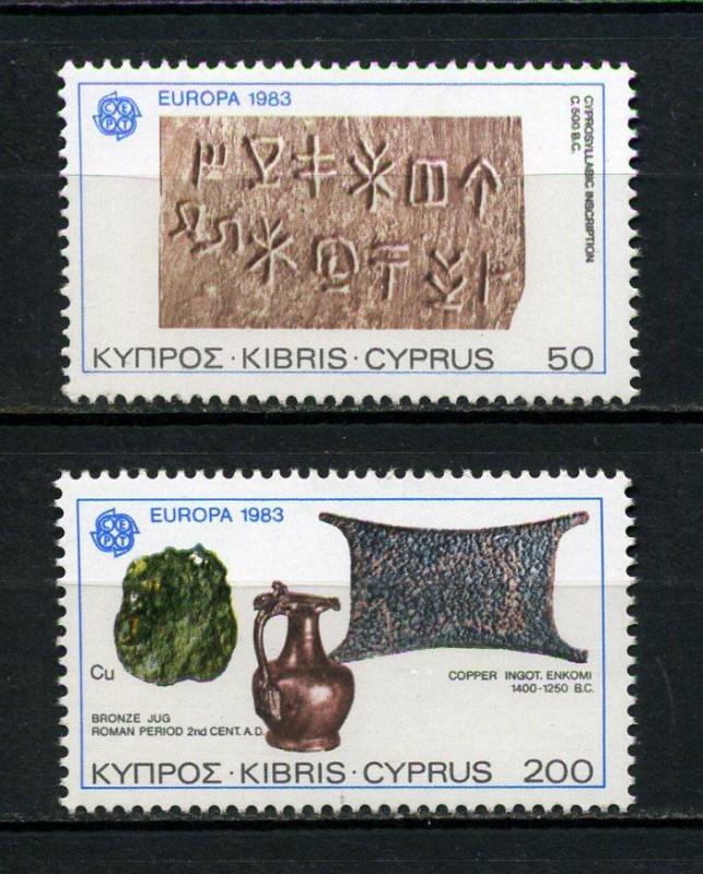 G.KIBRIS ** 1983 EUROPA CEPT TAM SERİ (120615) 1