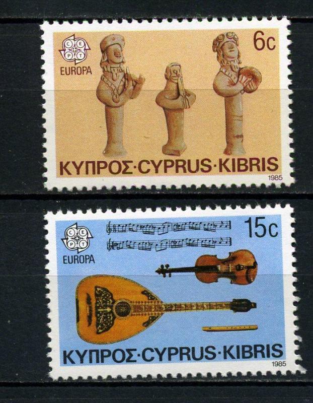 G.KIBRIS ** 1985 EUROPA CEPT TAM SERİ (130615) 1