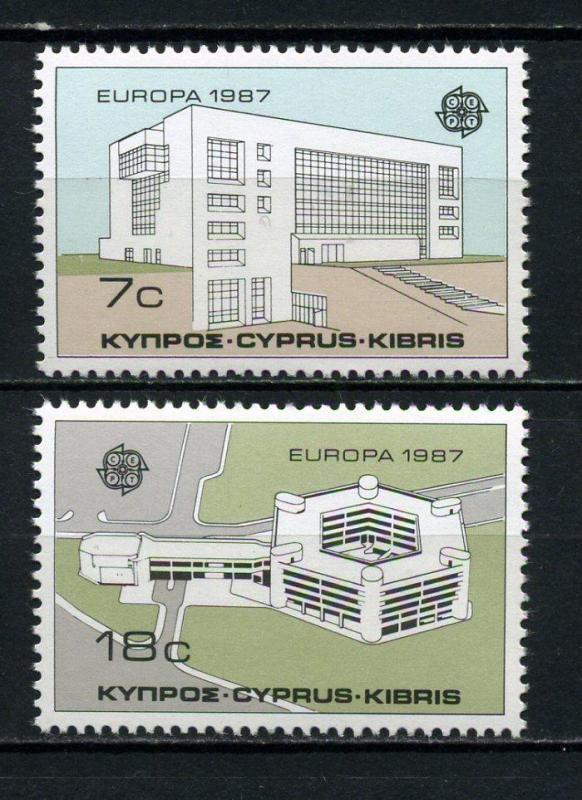 G.KIBRIS ** 1987 EUROPA CEPT TAM SERİ (230615) 1