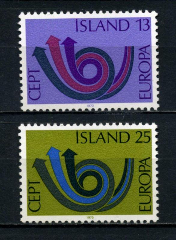 İZLANDA ** 1973 EUROPA CEPT TAM SERİ(090615) 1
