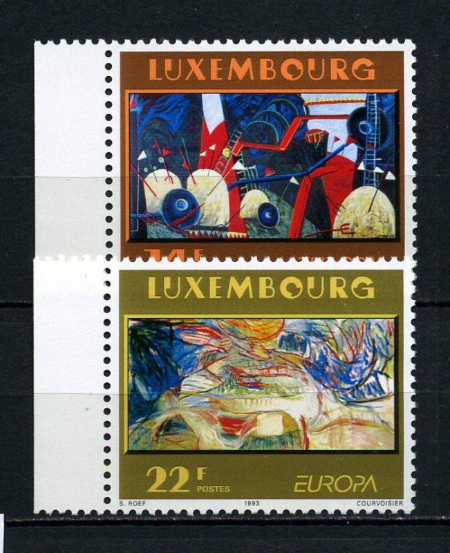 LUKSEMBURG ** 1993 EUROPA CEPT TAM SERİ(260615) 1