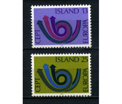 İZLANDA ** 1973 EUROPA CEPT TAM SERİ(090615) 1 2x