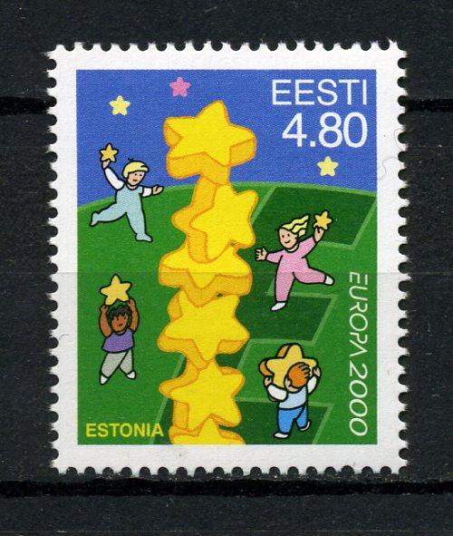 ESTONYA ** 2000 EUROPA CEPT TAM SERİ (030715) 1