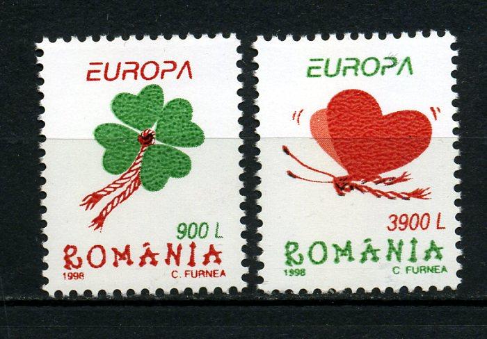 ROMANYA ** 1998 EUROPA CEPT TAM SERİ  (010715) 1
