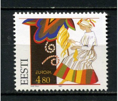 ESTONYA ** 1997 EUROPA CEPT TAM SERİ (290615)