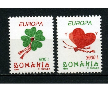 ROMANYA ** 1998 EUROPA CEPT TAM SERİ  (010715) 1 2x