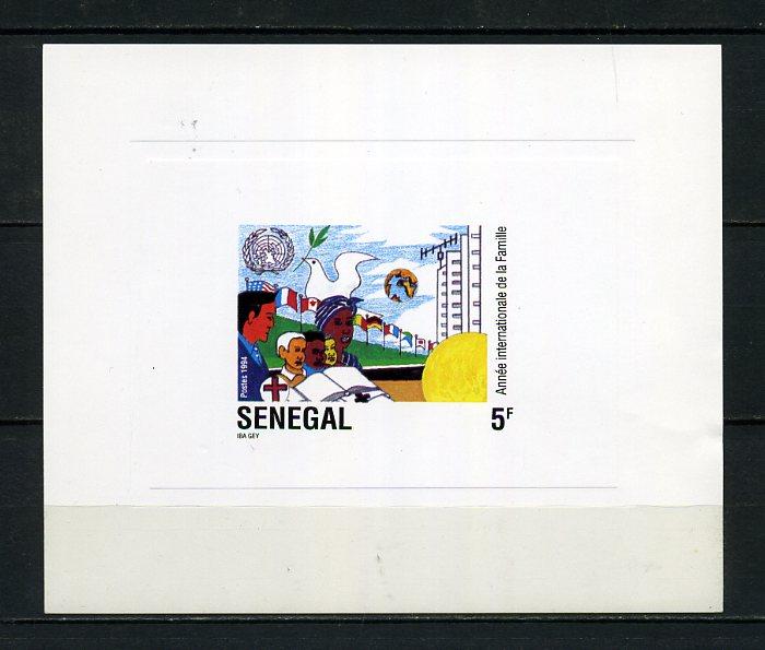 SENEGAL ** 1994 U.AİLE YILI TAM S. 4 PROOF(060715) 2