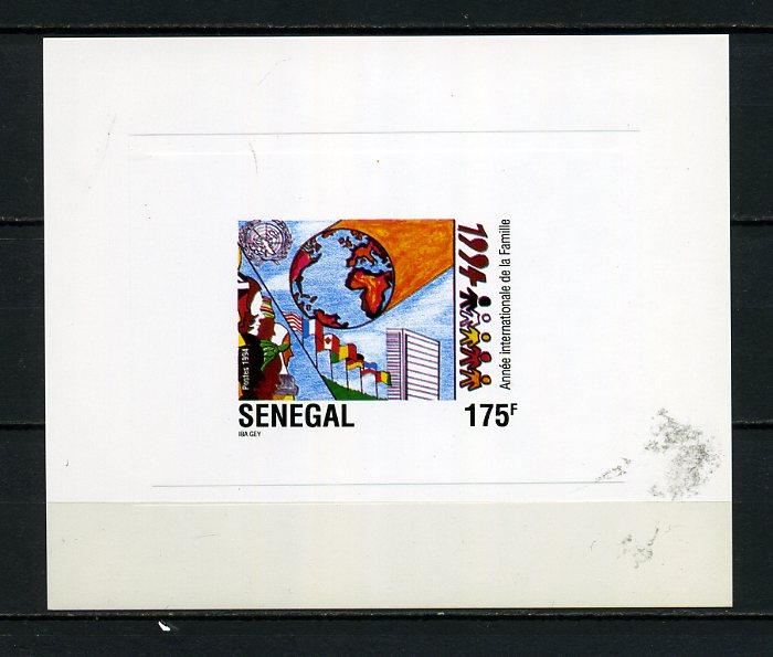 SENEGAL ** 1994 U.AİLE YILI TAM S. 4 PROOF(060715) 3