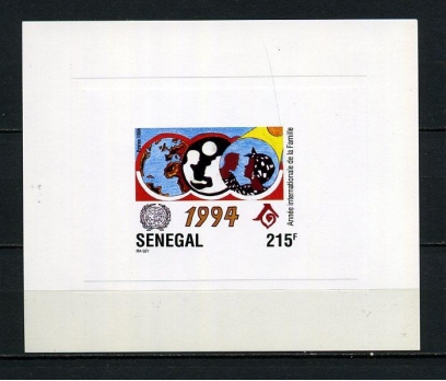 SENEGAL ** 1994 U.AİLE YILI TAM S. 4 PROOF(060715) 4 2x