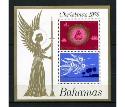 BAHAMA ** 1978 CHRISTMAS BLOK (140715)