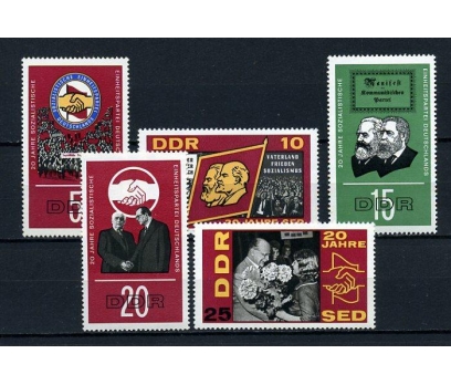 DDR  ** 1966 SDP 20.YIL TAM SERİ (180715)