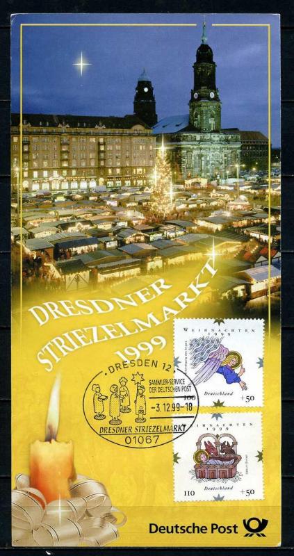ALMANYA 1999 HATIRA KART CHRISTMAS SÜPER (050915) 1