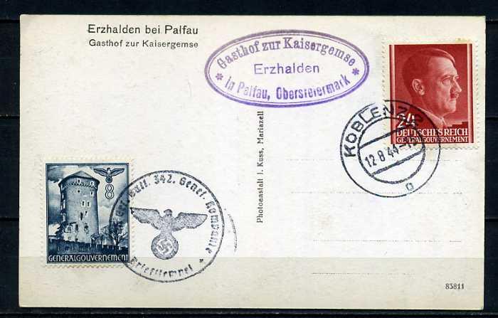 REİCH 1944 HATIRA KART PALFAU SÜPER (050915) 1