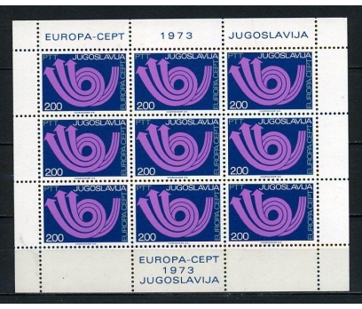 YUGOSLAVYA ** 1973 EUROPA CEPT KLEİNBOGEN (170915) 2 2x