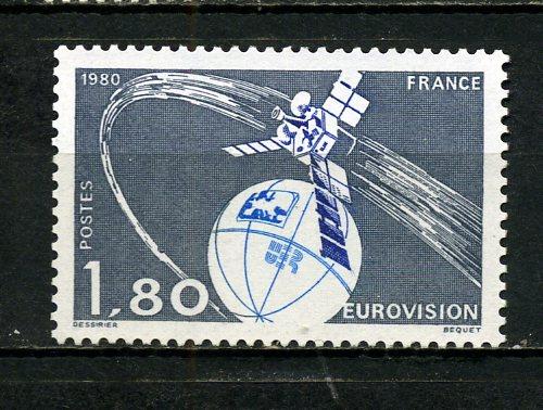 FRANSA ** 1980 EUROVİSİON 25.YIL TAM SERİ (071015) 1