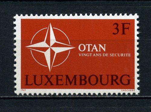 LUKSEMBURG ** 1969 NATO 20.YIL  TAM SERİ(081015) 1