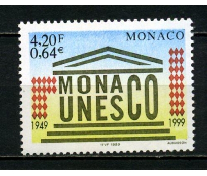 MONAKO ** 1999 UNESCO 50.YIL TAM SERİ (101015)
