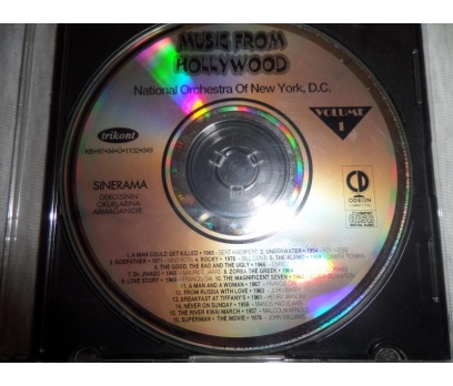 MUSIC FROM HOLLYWOOD: VOLUME 1 MÜZİK CD 1 2x