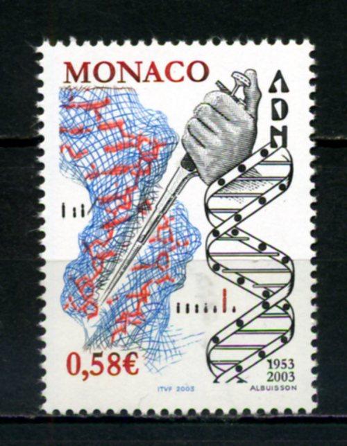 MONAKO ** 2003 DNA YAPI KEŞFİ 50.YIL TAM S(121015) 1