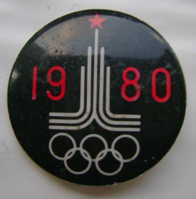1980 MOSKOVA OLİMPİYATLARI  POP ROZET 1