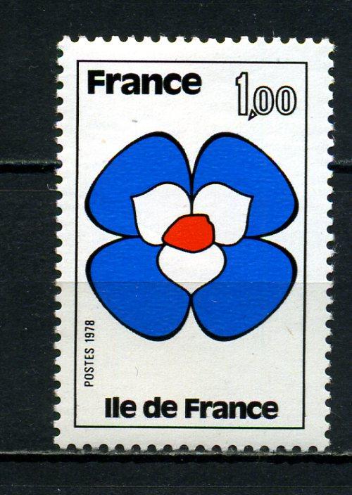 FRANSA ** 1978 FRANSANIN BÖLGELERİ TAM SERİ(007) 1