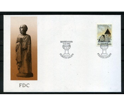 ALAND 1992 FDC HAMMARLAND KİLİSESİ SÜPER (006)