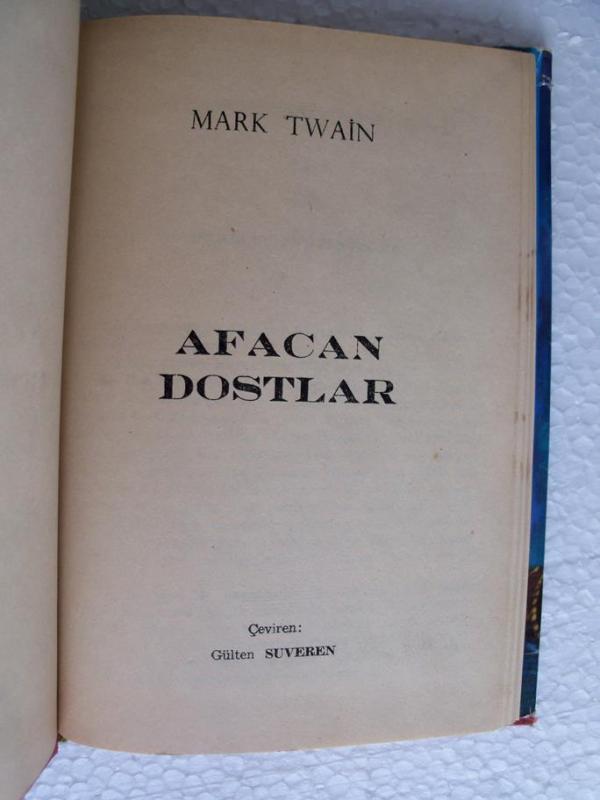 AFACAN DOSTLAR Mark Twain ALTIN KİTAPLAR YAY. 2