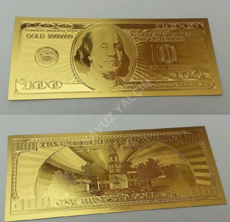 Altın Varak Dünya Paraları Süper Koleksiyonluk-3 4