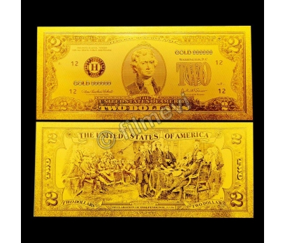 Altın Varak Dünya Paraları Süper Koleksiyonluk-1 4 2x