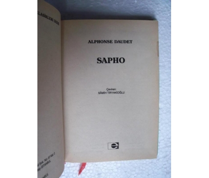 SAPHO Alphonse Daudet E YAY. 2 2x