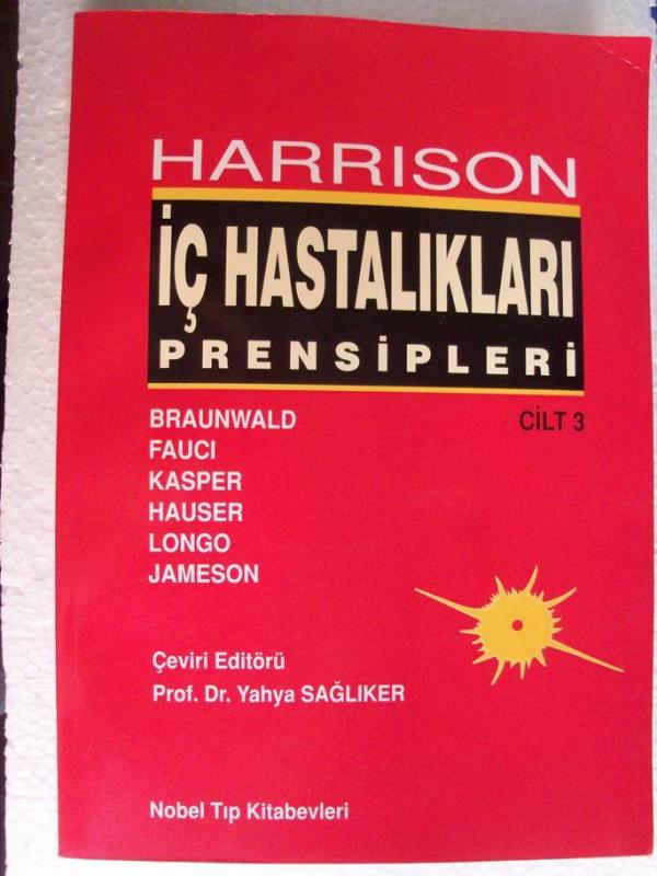 HARRISON'S İÇ HASTALIKLARI PRENSİPLERİ 3-BRAUNWALD 1