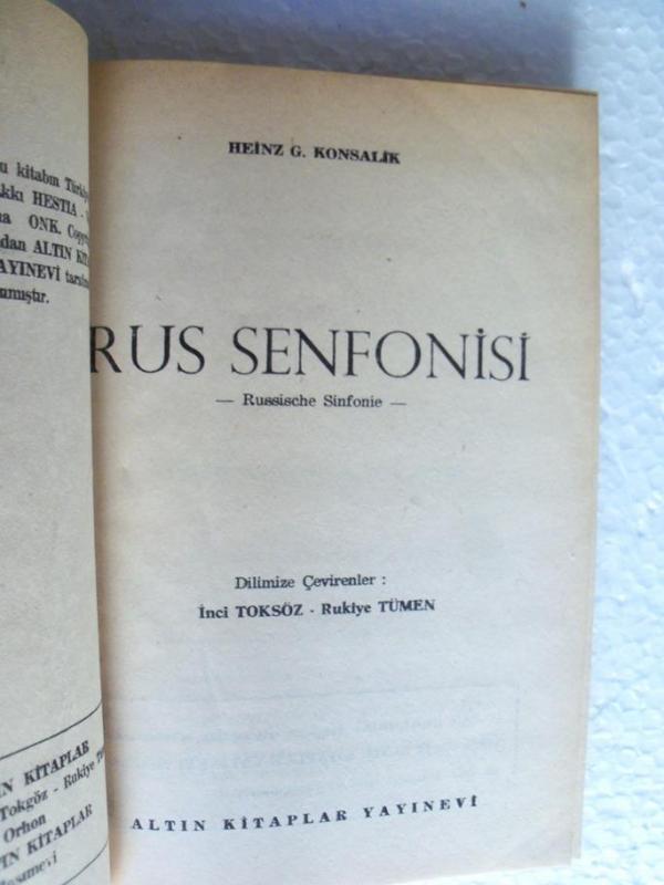 RUS SENFONİSİ Heinz G. Konsalik ALTIN KİTAPLAR YAY 2