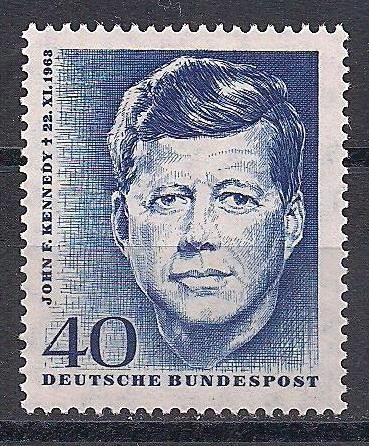 1964 Almanya J.F. Kennedy Damgasız** 1