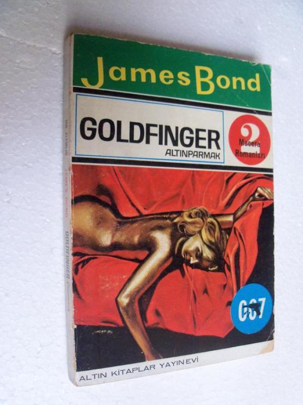 JAMES BOND GOLDFINGER Ian Fleming ALTIN KİTAPLAR 1