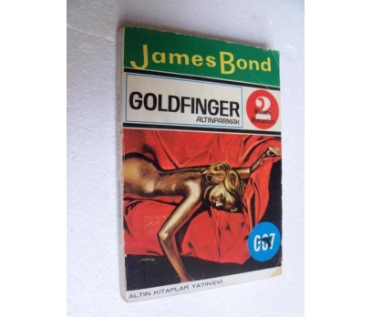 JAMES BOND GOLDFINGER 1 Ian Fleming ALTIN KİTAPLAR 1 2x
