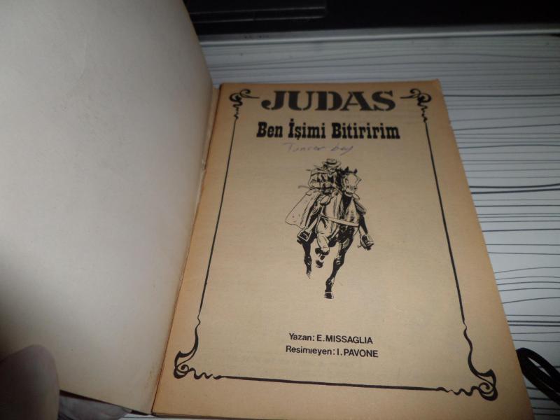JUDAS - TAY YAYINLARI - SAYI 4 BEN İŞİMİ BİLİRİM 4