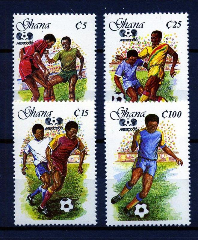 GANA ** 1986 FUTBOL & MEKSİKA 86 D.K. (160109) 2