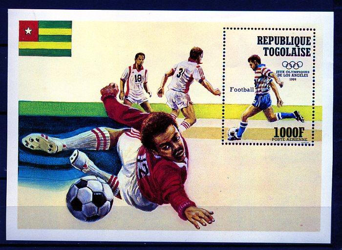 TOGO ** 1986 FUTBOL & LOS ANGELES OLİMP. (160109) 3