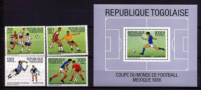 TOGO ** 1986 FUTBOL & MEKSİKA 86 D.K. (160109) 1
