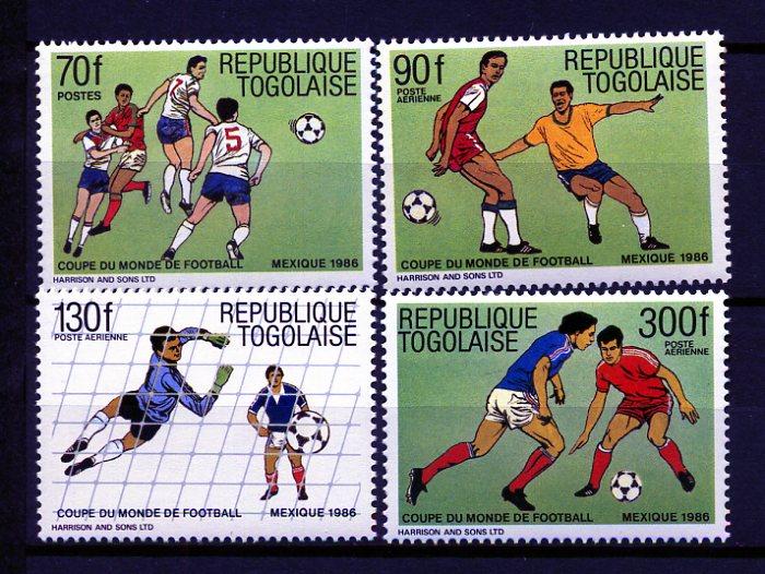 TOGO ** 1986 FUTBOL & MEKSİKA 86 D.K. (160109) 2