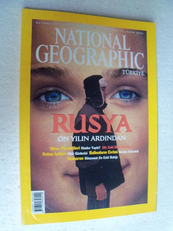 NATIONAL GEOGRAPHIC TÜRKİYE 2001 KASIM rusya 1