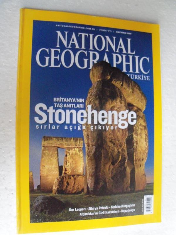 NATIONAL GEOGRAPHIC TÜRKİYE 2008 HAZİRAN Stoneheng 1