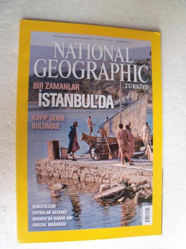 NATIONAL GEOGRAPHIC TÜRKİYE 2008 KASIM İstanbul 1