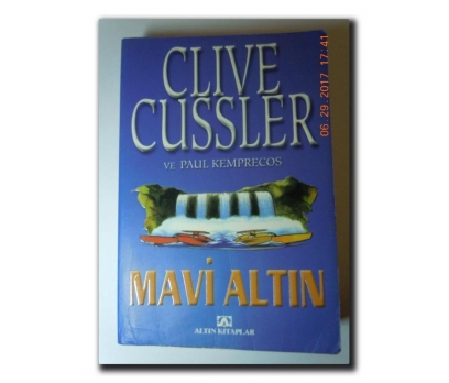 MAVİ ALTIN - Clive Cussler 1 2x