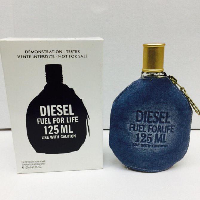 TESTER D0İESEL FUEL FOR LİFE BLUE EDP 125 ML 1