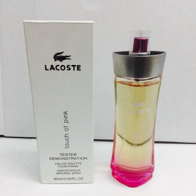 TESTER LACOSTE TOUCH OF PİNK EDT 90 ML 1