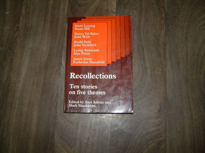 RECOLLECTİONS TEN STORİES ON FİVE THEMES 1