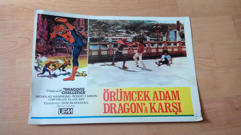 ÖRÜMCEK ADAM DRAGON'A KARŞI LOBİ KARTI 1